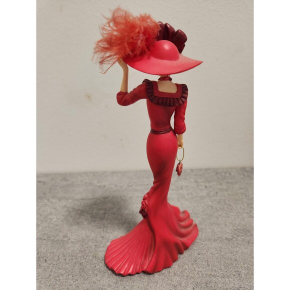 Red At Heart Figurine Thomas Kinkade Passion for Red Collection Adult Figurines - Picture 4 of 10